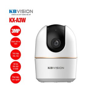 Camera wifi quay quét trong nhà dòng HOME series KBvision KX-A3W