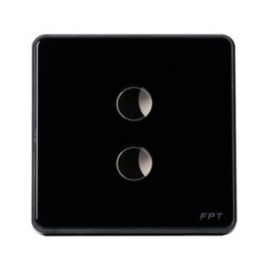 Công tắc cảm ứng 2 nút vuông Champagne Athena