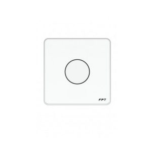 Công tắc cảm ứng 1 nút vuông trắng Leto WiFi – Bluetooth Mesh