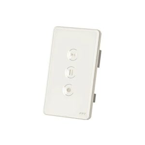 Công tắc cửa cuốn chữ nhật màu trắng Athena