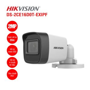 Camera HD-TVI thân trụ 2MP HIKvision DS-2CE16D0T-EXIPF