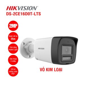 Camera HD-TVI thân trụ 2MP HIKvision DS-2CE16D0T-LTS 