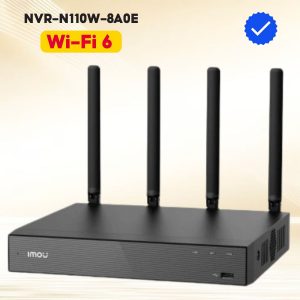 Đầu ghi hình IMOU 10 kênh Camera IP NVR-N110W-8A0E công nghệ mới Băng Tầng Kép