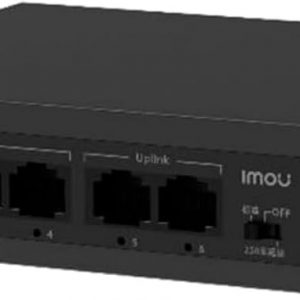 Switch Imou PoE 4 port (Hỗ trợ 2 cổng mạng uplink) SF106P