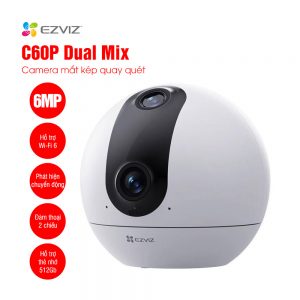 Camera mắt kép quay quét EZVIZ C60P 2K+ (3MP + 3MP)