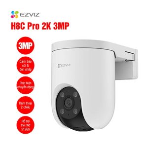 Camera WiFi quay quét ngoài trời Ezviz CS-H8C 2K 3MP Pro Color