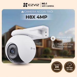 Camera xoay wifi AI Full Color Ezviz H8x 4MP