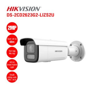 Camera IP 2MP thân Hikvision DS-2CD2623G2-LIZS2U
