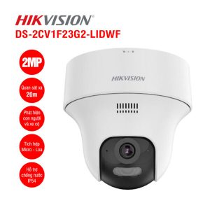 Camera wifi PT trong nhà 2MP (chỉ dùng với wifi NVS) HIKvision DS-2CV1F23G2-LIDWF