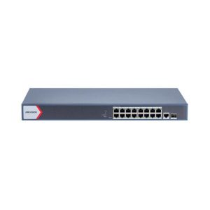 Switch mạng thông minh 16 cổng PoE Gigabit HIKvision DS-3E1518P-EI/M