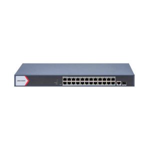 Switch mạng thông minh 24 cổng PoE Gigabit HIKvision DS-3E1526P-EI/M