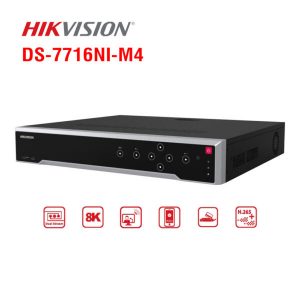 Đầu ghi IP 16 kênh hỗ trợ 4 HDD HIKvision DS-7716NI-M4