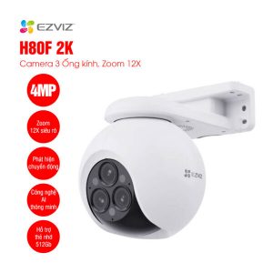 Camera zoom xoay wifi 3 ống kính Ezviz CS-H80f 
