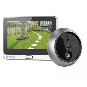 Chuông cửa và màn hình wifi không dây sử dụng pin sạc Ezviz CS-DP2C-A0-6E2WPFBS