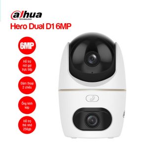 Camera WiFi 2 ống kính quay quét trong nhà 6MP Hero Dual Dahua DH-H3D-3F