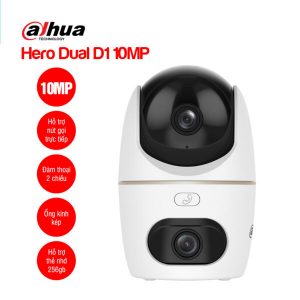 Camera WiFi 2 ống kính quay quét trong nhà 10MP Hero Dual Dahua DH-H5D-5F