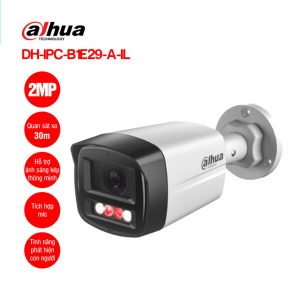Camera IP thân 2.0MP có mic Dahua DH-IPC-B1E29-A-IL / DH-IPC-B1E29-A-IL-VN
