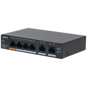 Switch PoE Cloud 6 port với 4 port PoE Dahua DH-CS4006-4ET2ET-60
