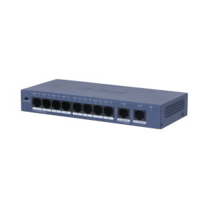 Switch PoE 8 port (Hỗ trợ 2 cổng mạng uplink) Dahua DH-S3010-8ET2ET-60