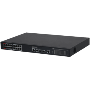 Switch 20 port với 16 port PoE All-Gigabit Layer 2 managed Dahua DH-S4220-16GT-240