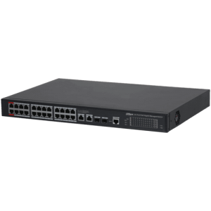 Switch 28 port với 24 port PoE All-Gigabit Layer 2 managed Dahua DH-S4228-24GT-240
