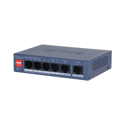 Switch 6 cổng DAHUA DH-CS4006-4ET2GT-36 (Có 4 cổng PoE)