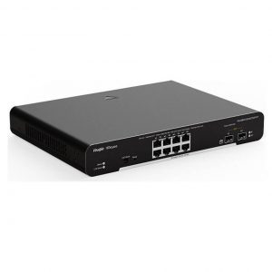 Switch 8-Port GE + 2-Port Uplink SFP Layer 2 Cloud Managed PoE RUIJIE RG-NBS3100-8GT2SFP-P-V2