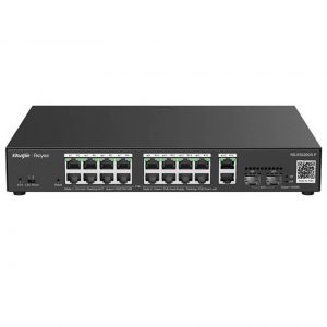 Switch 16-Port Gigabit Smart Cloud Managed PoE RUIJIE RG-ES220GS-P